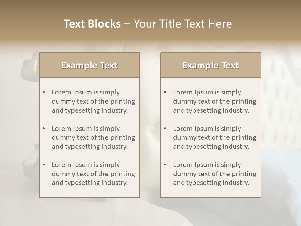 Interior Luxury Traditional PowerPoint Template