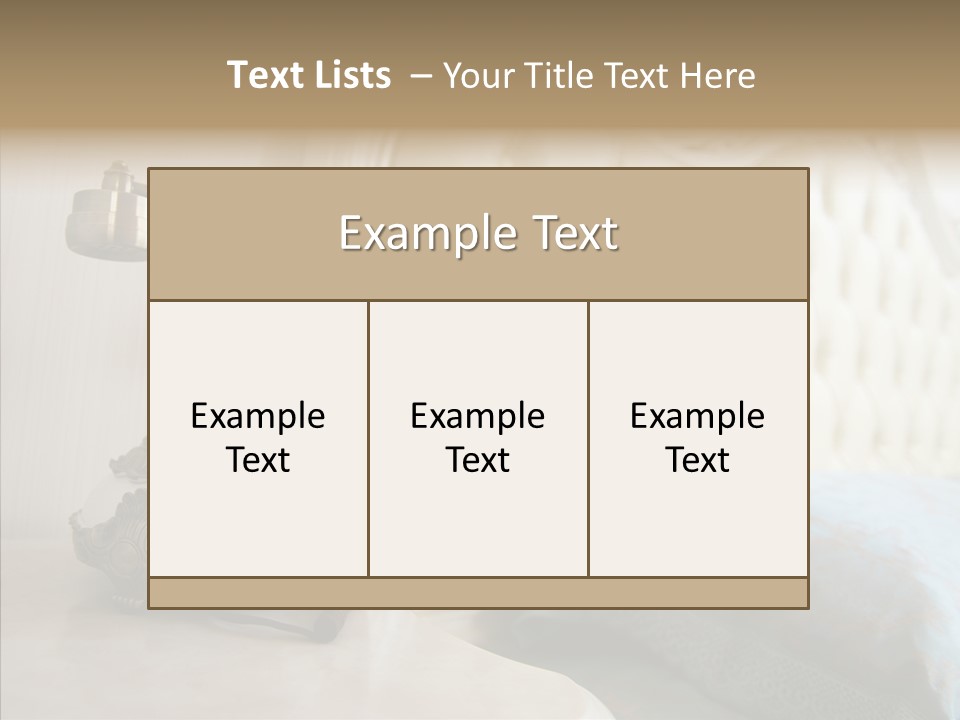 Interior Luxury Traditional PowerPoint Template