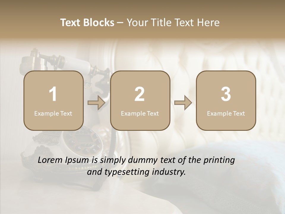 Interior Luxury Traditional PowerPoint Template