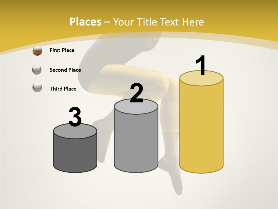 Dance Fashion Hair PowerPoint Template