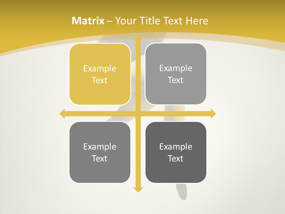 Dance Fashion Hair PowerPoint Template