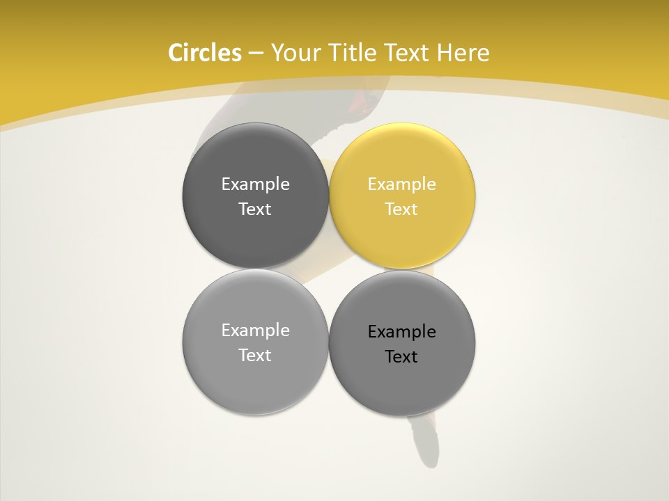 Dance Fashion Hair PowerPoint Template