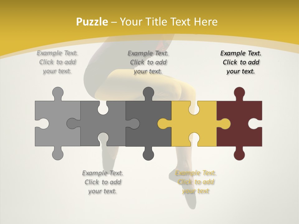 Dance Fashion Hair PowerPoint Template