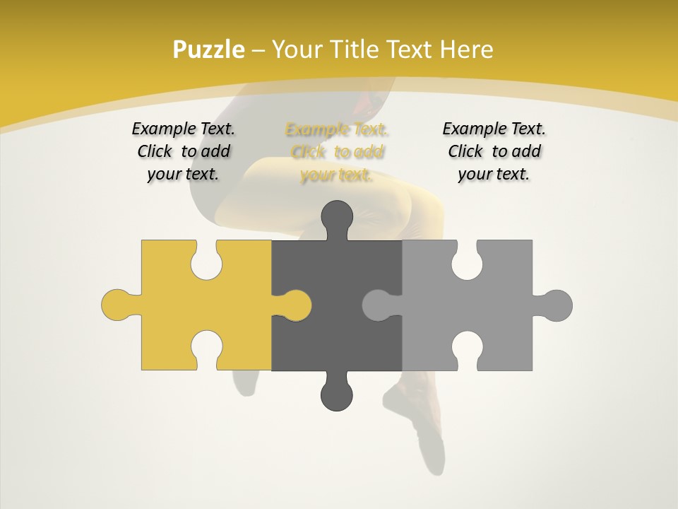 Dance Fashion Hair PowerPoint Template