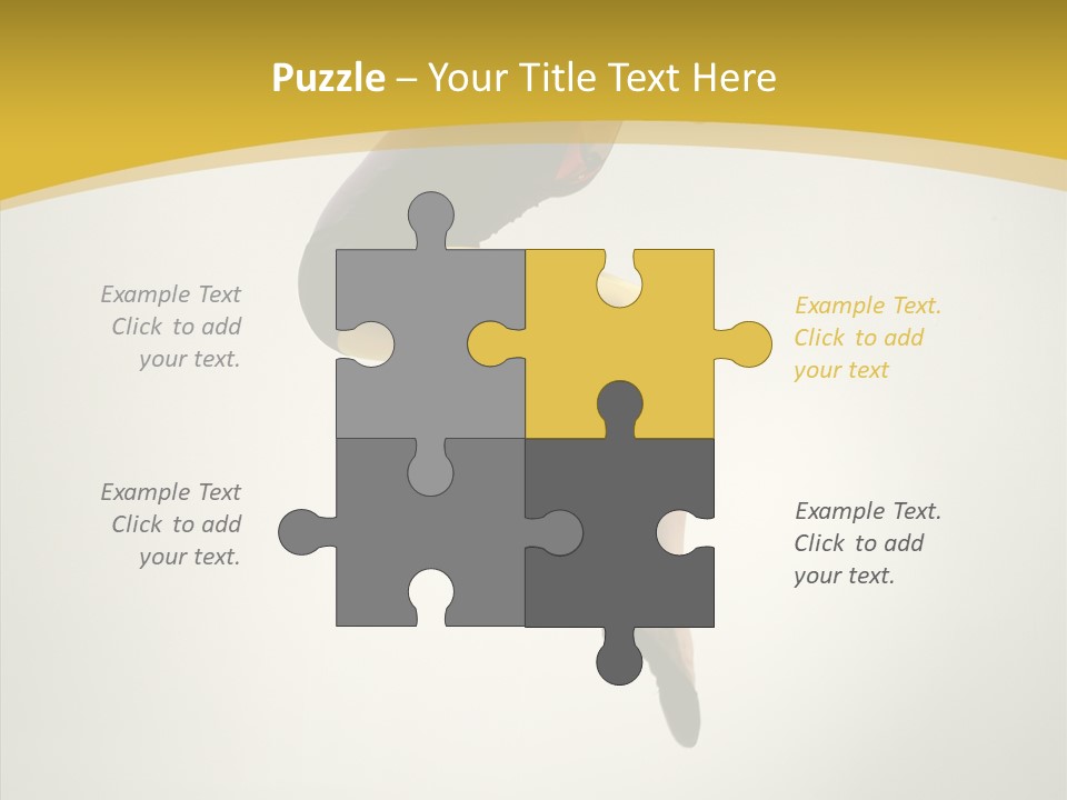 Dance Fashion Hair PowerPoint Template