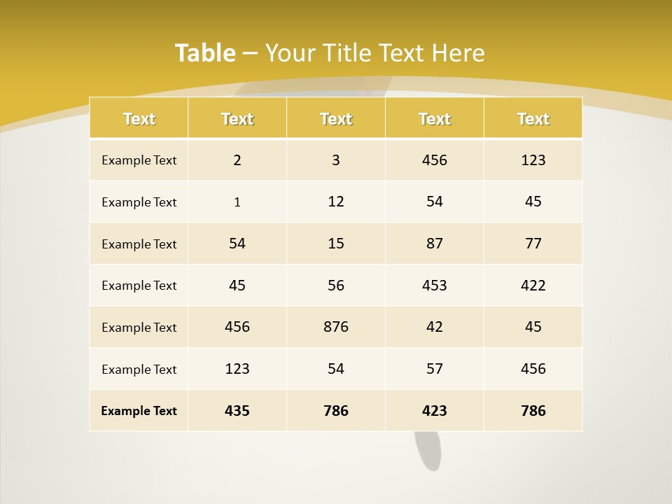 Dance Fashion Hair PowerPoint Template
