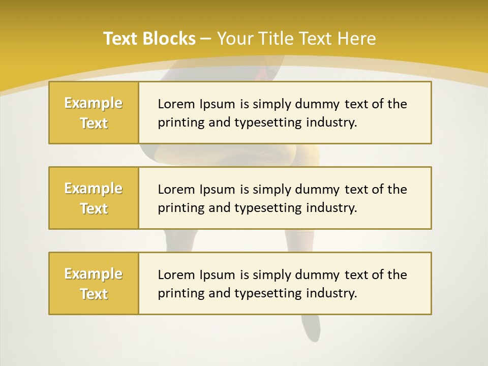 Dance Fashion Hair PowerPoint Template