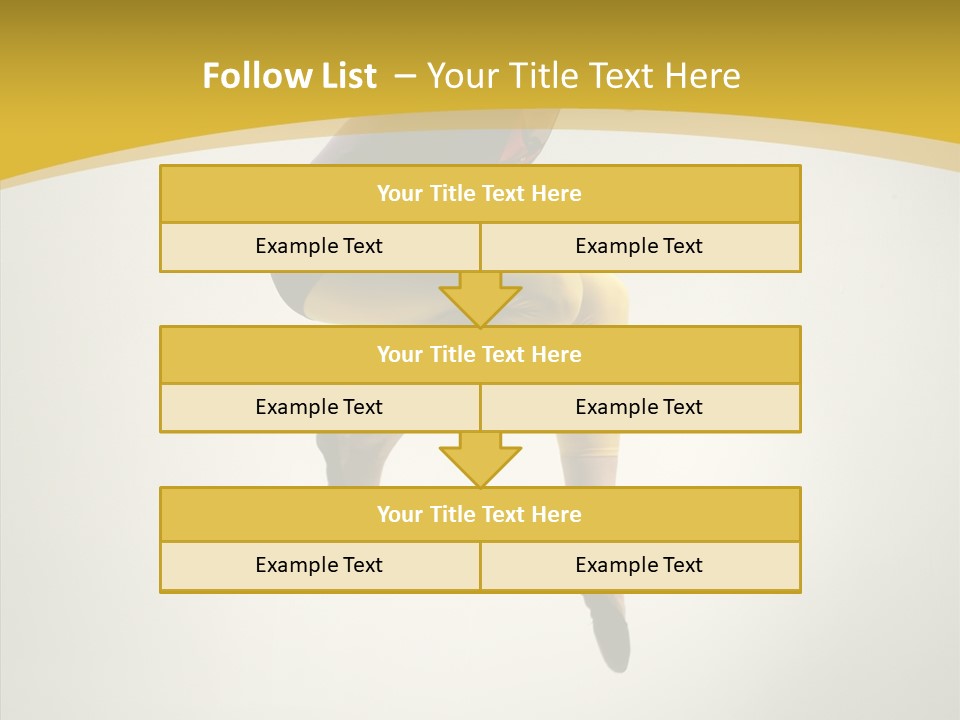 Dance Fashion Hair PowerPoint Template