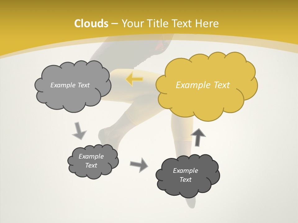 Dance Fashion Hair PowerPoint Template