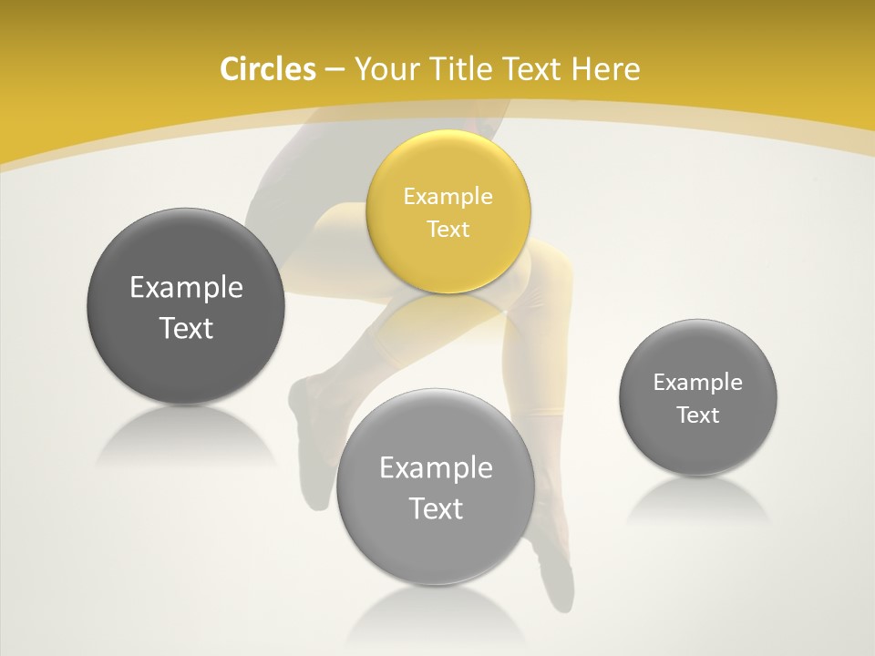 Dance Fashion Hair PowerPoint Template