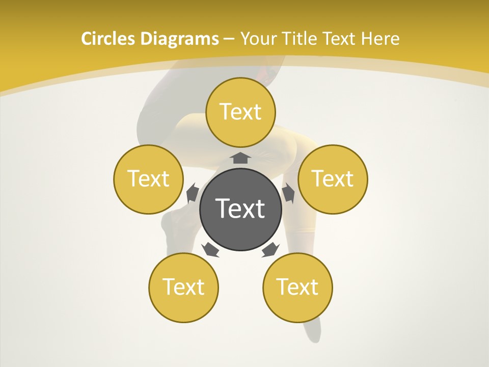 Dance Fashion Hair PowerPoint Template