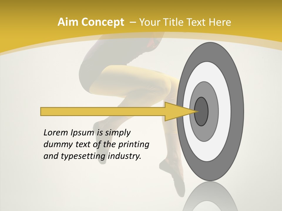 Dance Fashion Hair PowerPoint Template