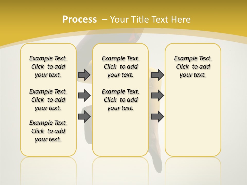 Dance Fashion Hair PowerPoint Template
