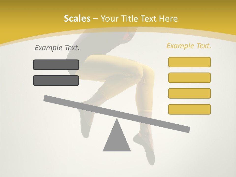 Dance Fashion Hair PowerPoint Template