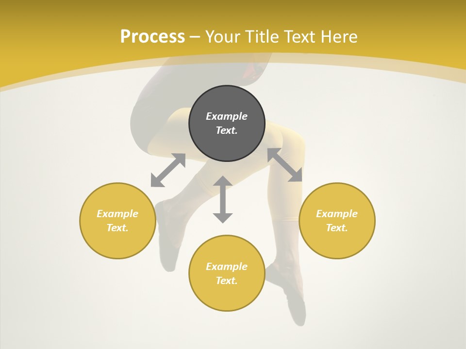 Dance Fashion Hair PowerPoint Template