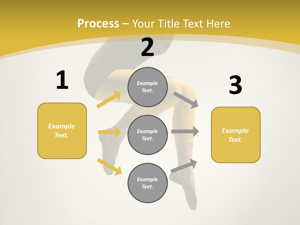 Dance Fashion Hair PowerPoint Template