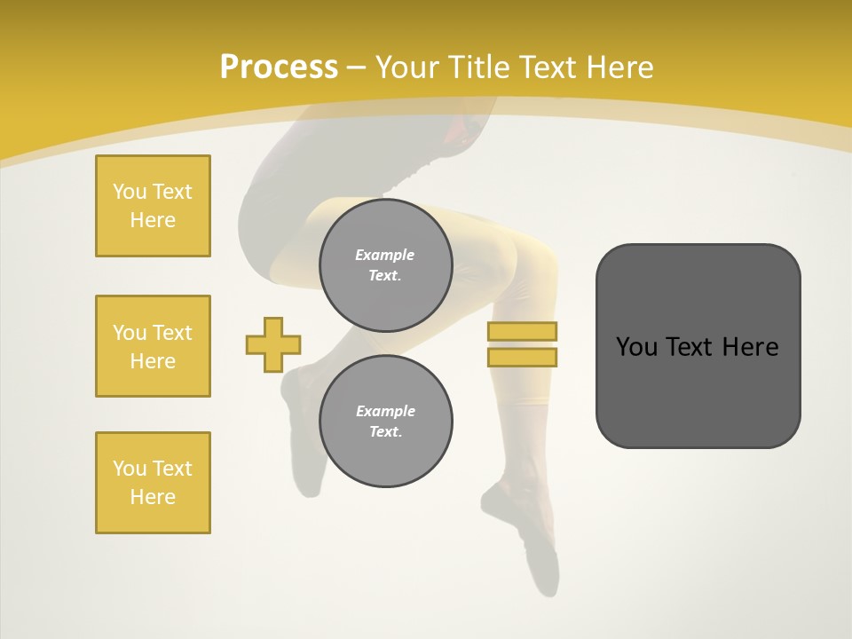 Dance Fashion Hair PowerPoint Template