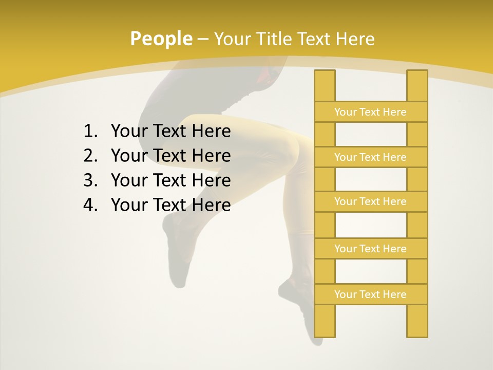 Dance Fashion Hair PowerPoint Template