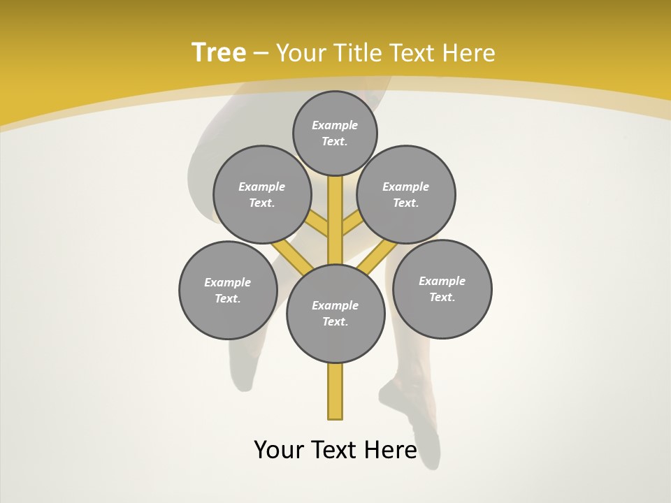 Dance Fashion Hair PowerPoint Template