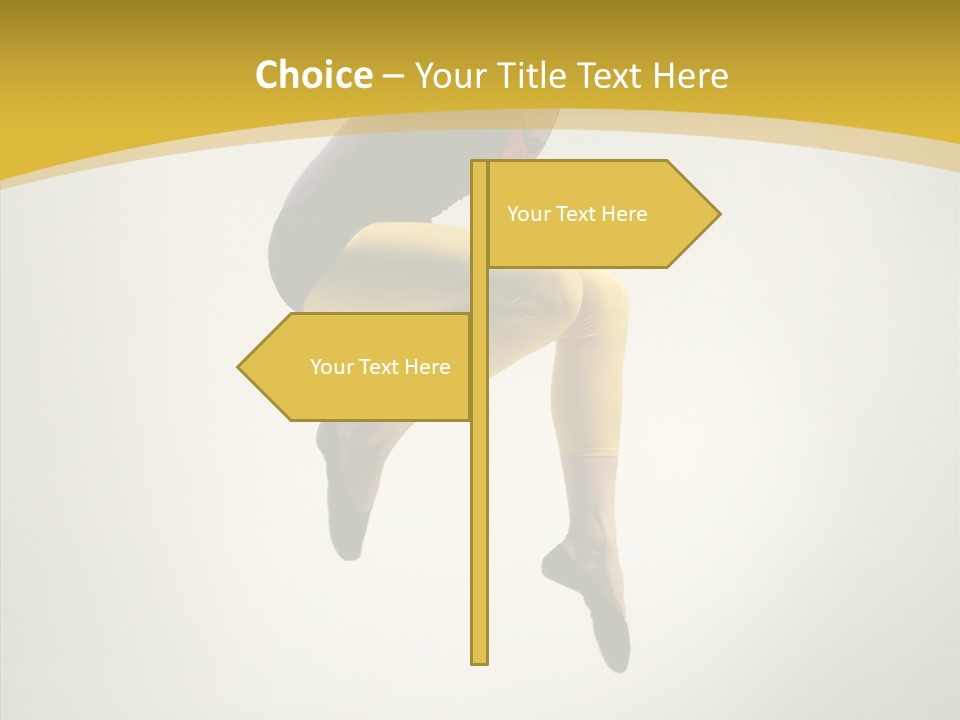 Dance Fashion Hair PowerPoint Template