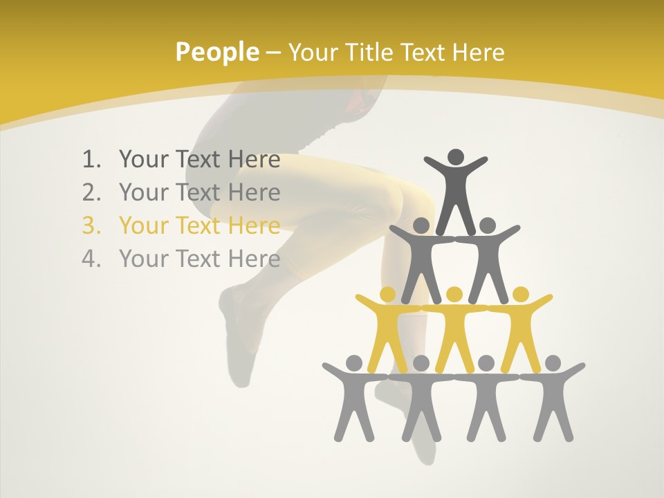 Dance Fashion Hair PowerPoint Template