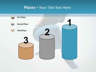 Jump Performer Women PowerPoint Template