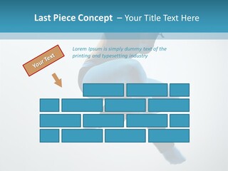Jump Performer Women PowerPoint Template