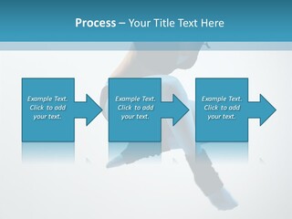 Jump Performer Women PowerPoint Template