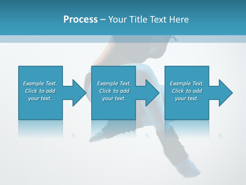 Jump Performer Women PowerPoint Template
