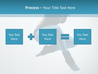 Jump Performer Women PowerPoint Template