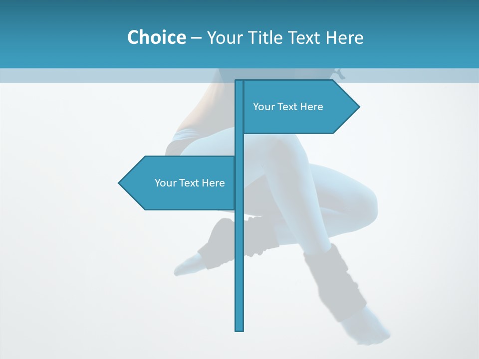 Jump Performer Women PowerPoint Template