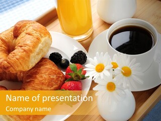 Cozy Home Juice PowerPoint Template