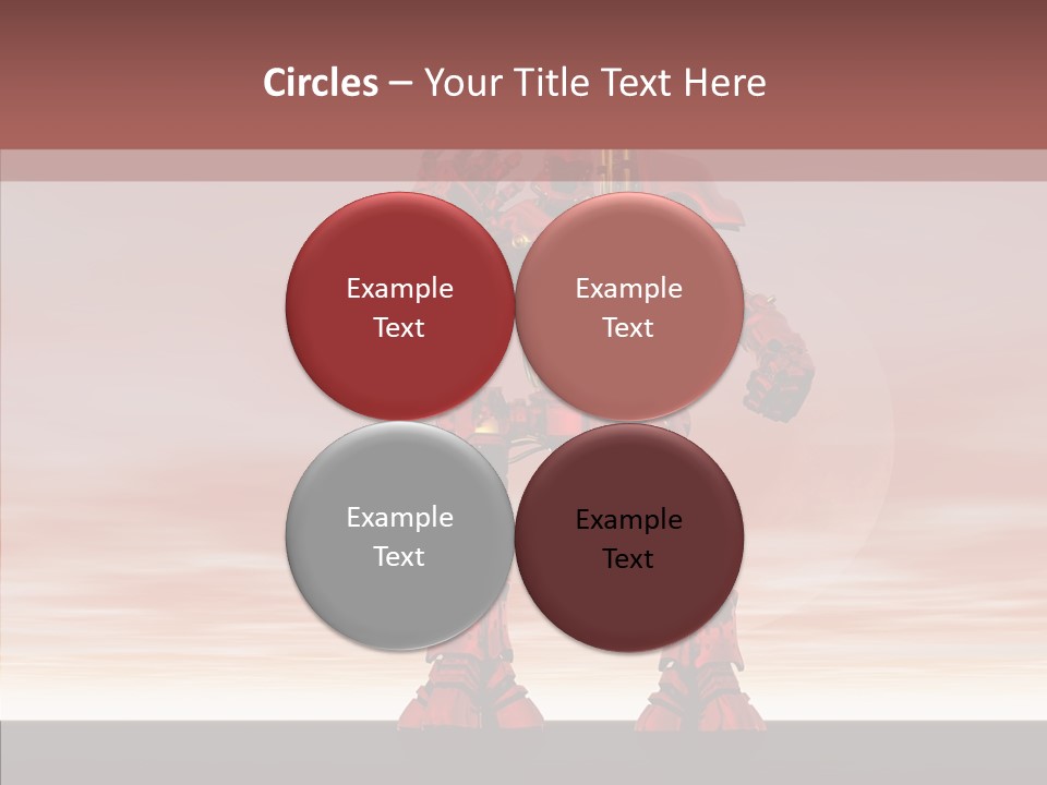 Toon Bot Digital Cgi PowerPoint Template