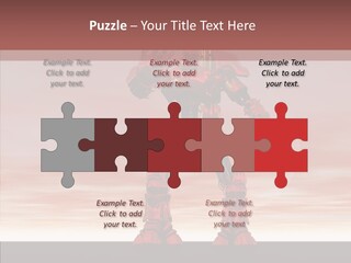 Toon Bot Digital Cgi PowerPoint Template