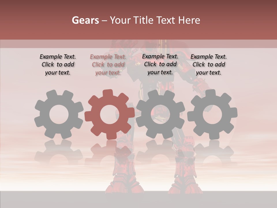Toon Bot Digital Cgi PowerPoint Template