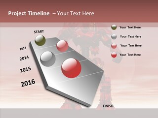 Toon Bot Digital Cgi PowerPoint Template
