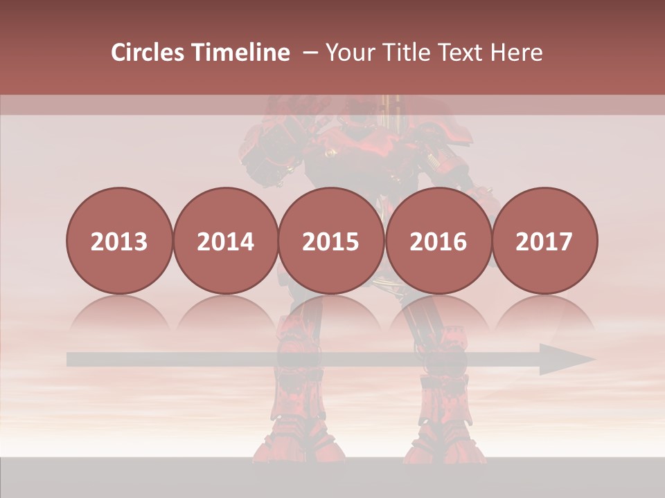 Toon Bot Digital Cgi PowerPoint Template