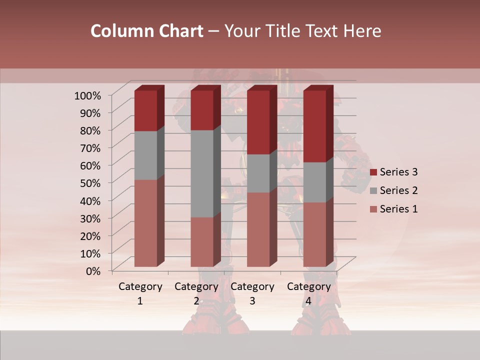Toon Bot Digital Cgi PowerPoint Template