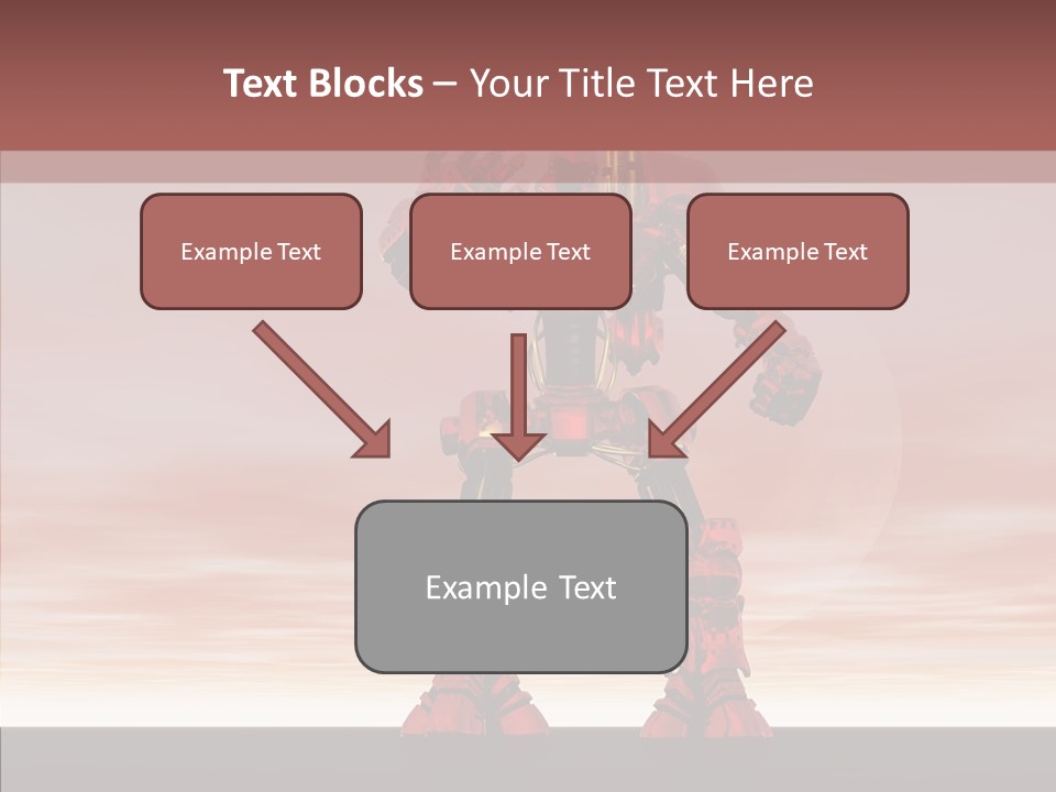 Toon Bot Digital Cgi PowerPoint Template
