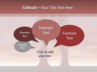 Toon Bot Digital Cgi PowerPoint Template