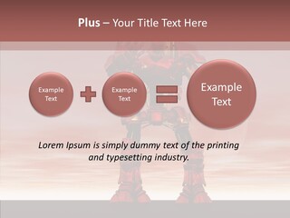 Toon Bot Digital Cgi PowerPoint Template