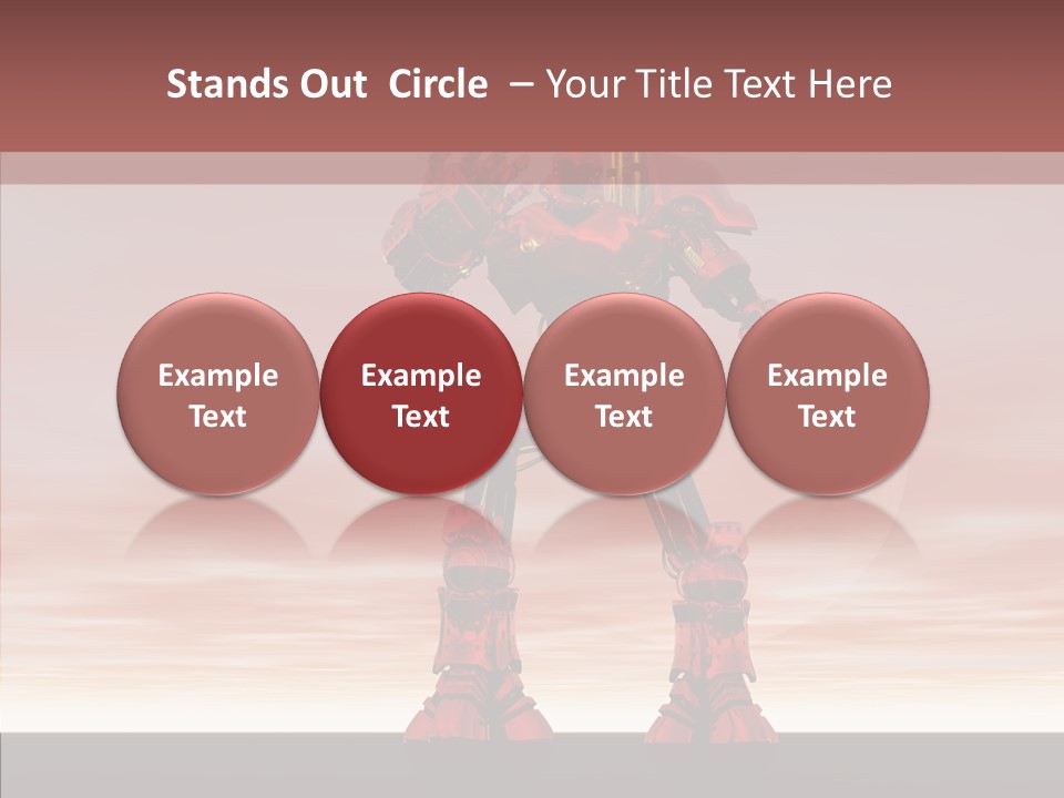 Toon Bot Digital Cgi PowerPoint Template