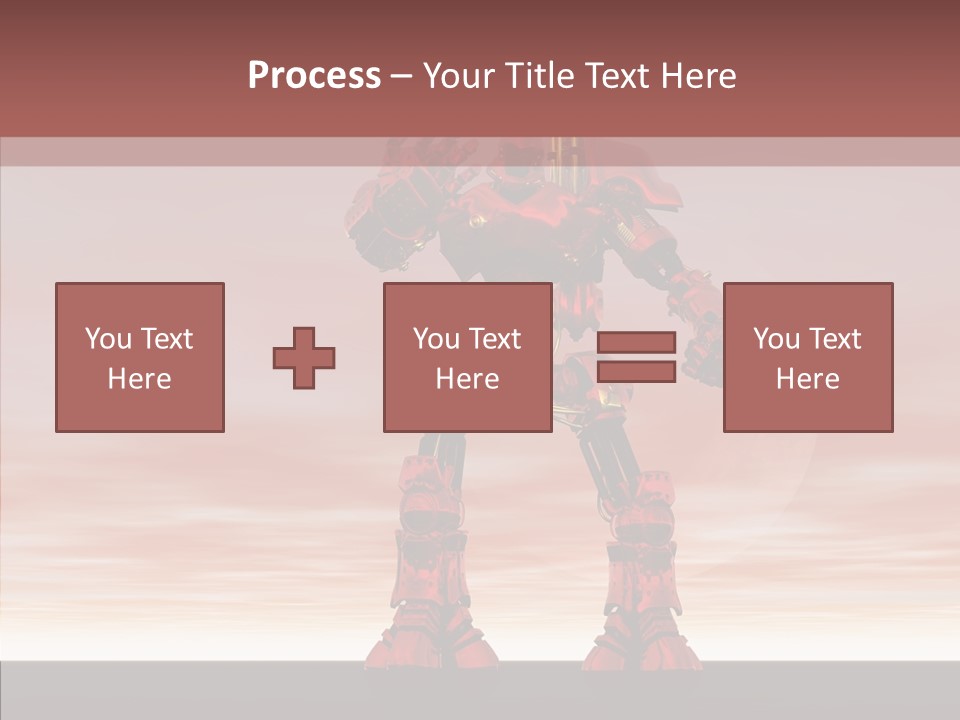 Toon Bot Digital Cgi PowerPoint Template