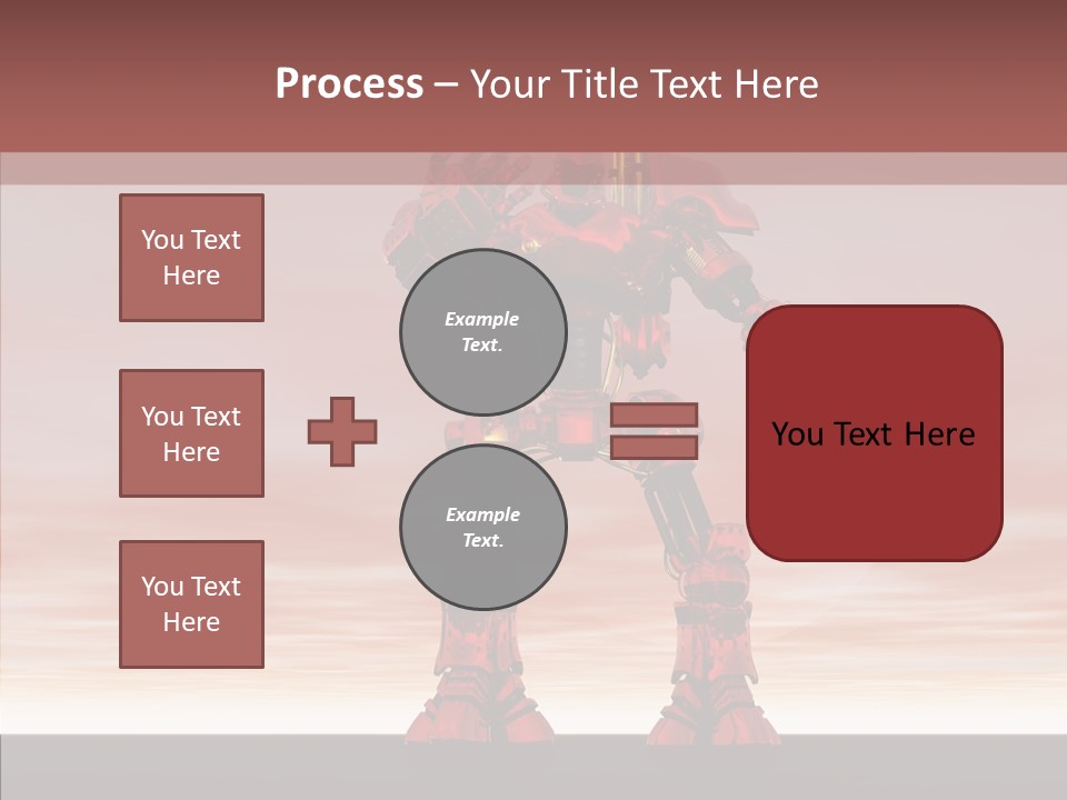 Toon Bot Digital Cgi PowerPoint Template
