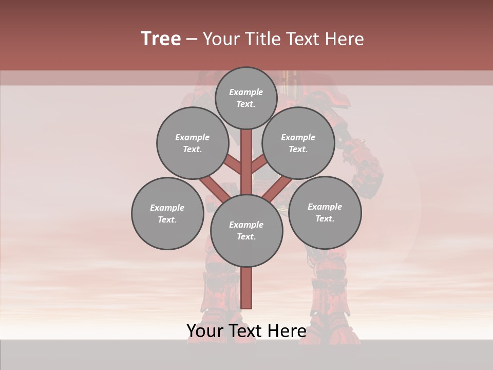 Toon Bot Digital Cgi PowerPoint Template