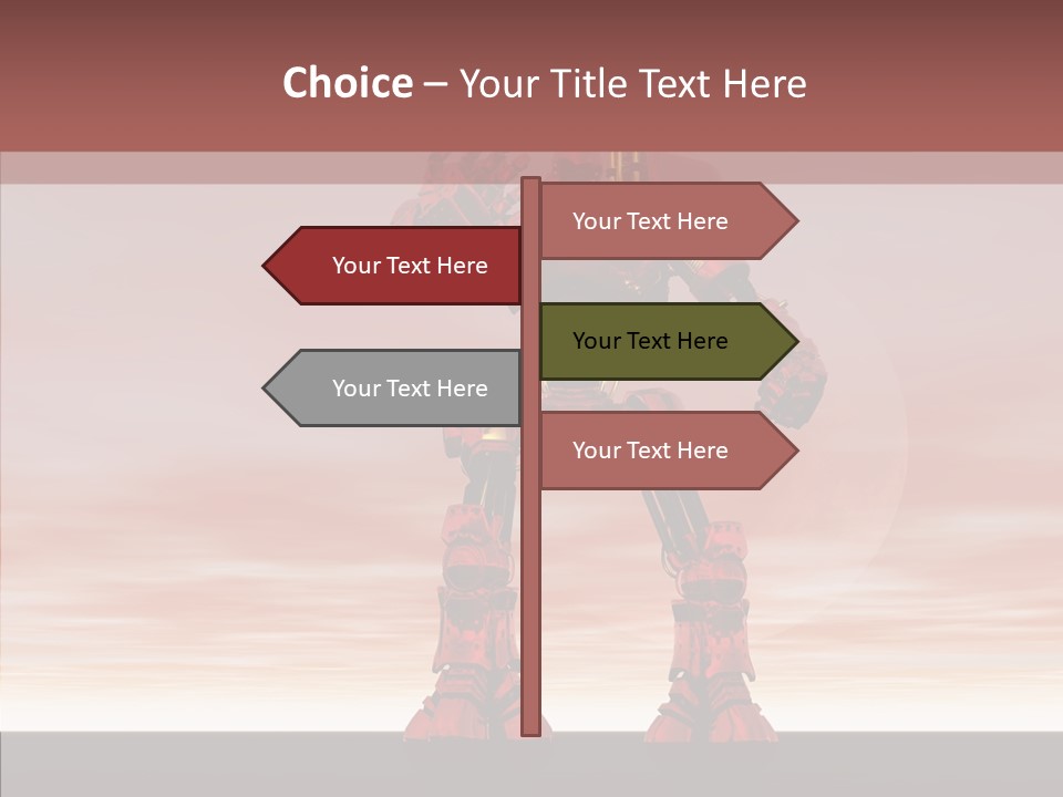 Toon Bot Digital Cgi PowerPoint Template
