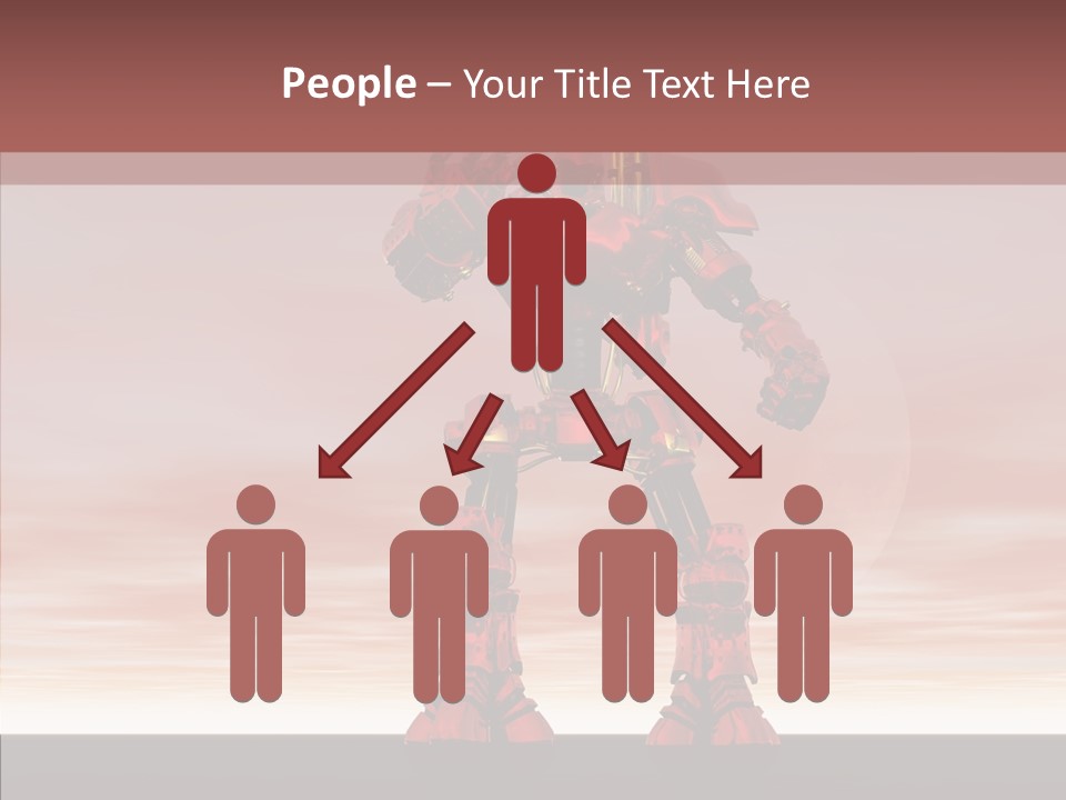 Toon Bot Digital Cgi PowerPoint Template