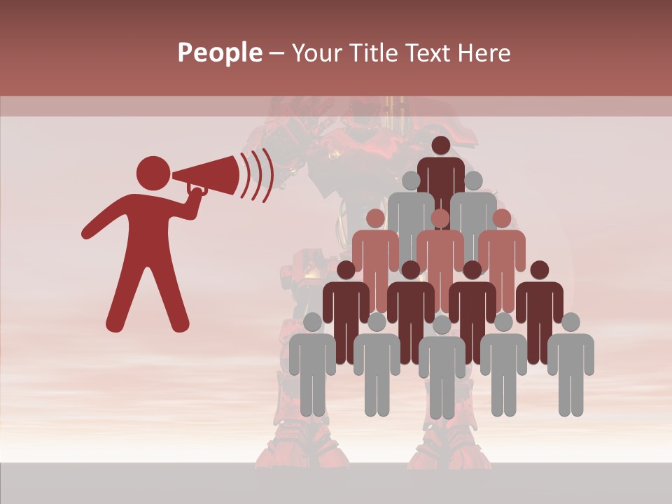 Toon Bot Digital Cgi PowerPoint Template
