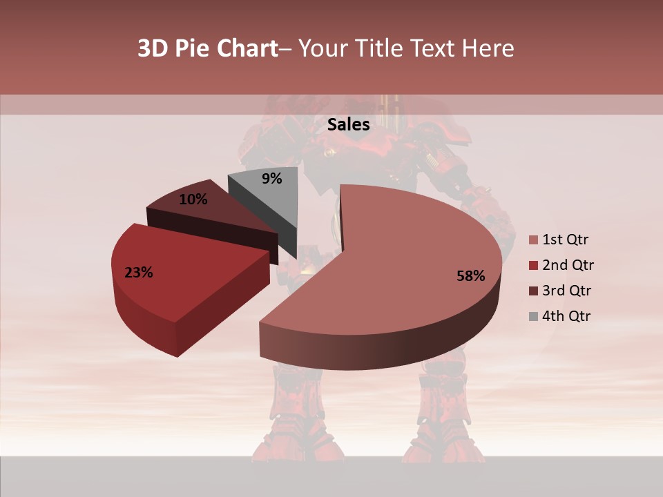 Toon Bot Digital Cgi PowerPoint Template