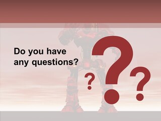 Toon Bot Digital Cgi PowerPoint Template